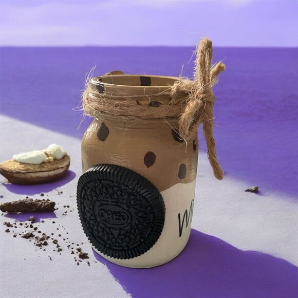 ⤵️🆕 Glass Faux Milk Bottle Decor For Farmhouse Tiered Tray, Farmhouse Decor - Picture 3 of 10